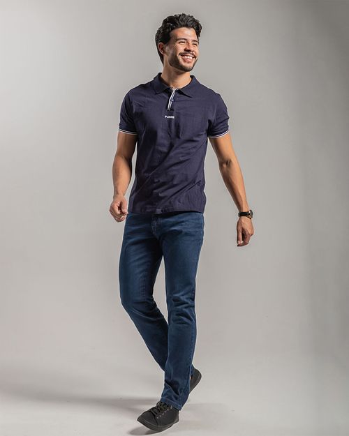 Calça Jeans Masculina Reta